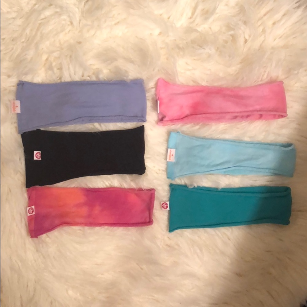 6 manduka headbands